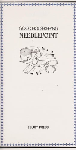 Good housekeeping needlepoint