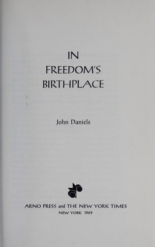 In freedom's birthplace