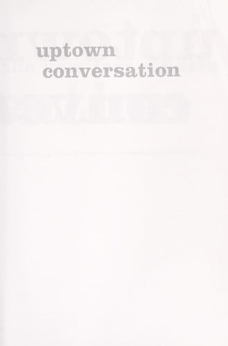 Uptown conversation