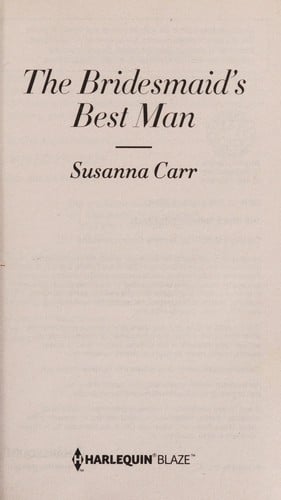 The bridesmaid's best man