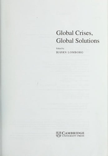 Global crises, global solutions
