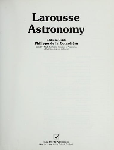 Larousse astronomy