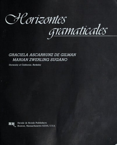 Horizontes gramaticales