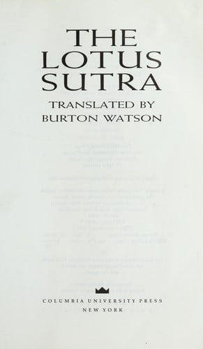 The Lotus Sutra