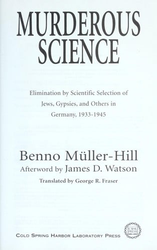 Murderous science