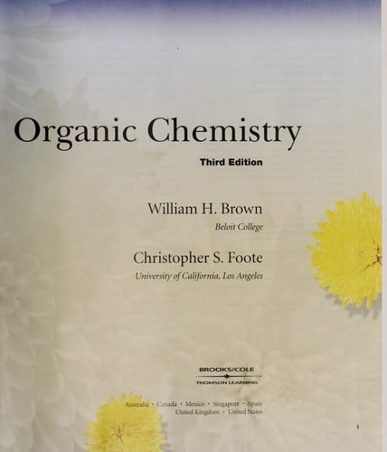Organic Chemistry (with ChemOffice CD-ROM, InfoTrac, and 2003 Update)