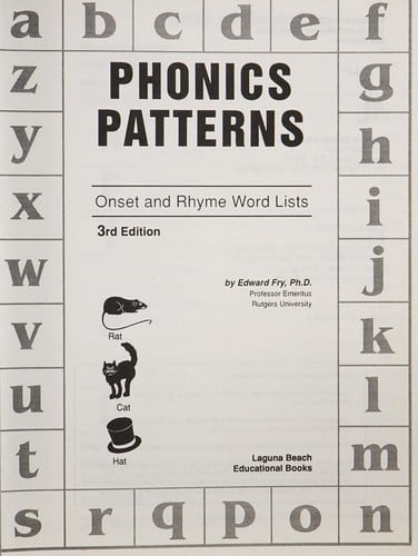 Phonics patterns