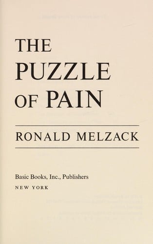 The puzzle of pain