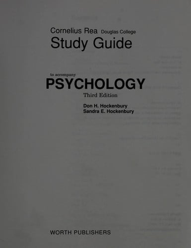 Psychology, Third Edition