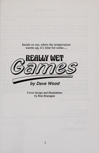 Really wet games