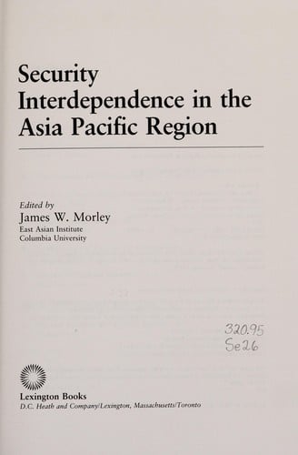 Security interdependence in the Asia Pacific region