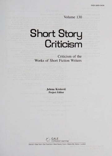 Short Story Criticism