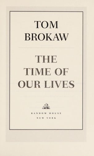 The time of our lives