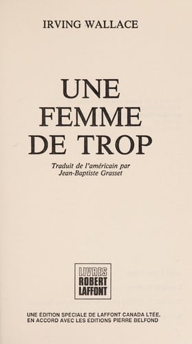 Une femme de trop