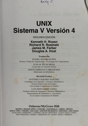 Unix sistema V, versión 4