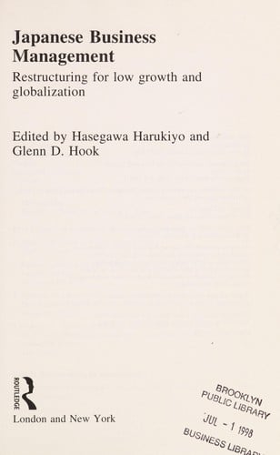 Japanese business management