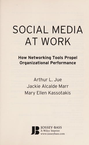 Social media at work