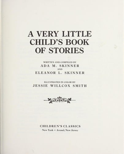 A Very Little Child's Book of Stories