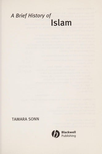 BRIEF HISTORY OF ISLAM