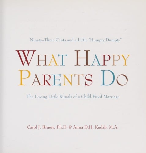 What happy parents do