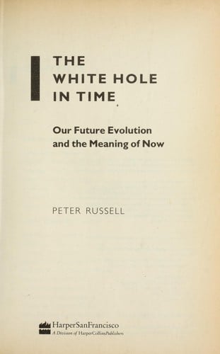 The white hole in time