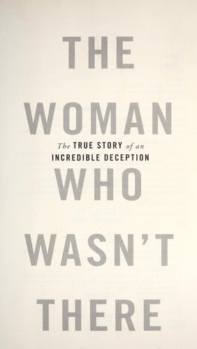 The woman who wasn't there