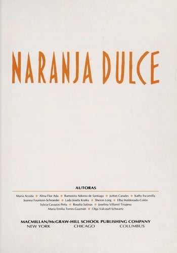 Naranja dulce