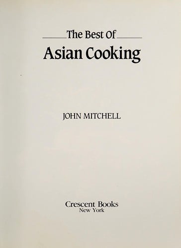 The best of Asian cooking