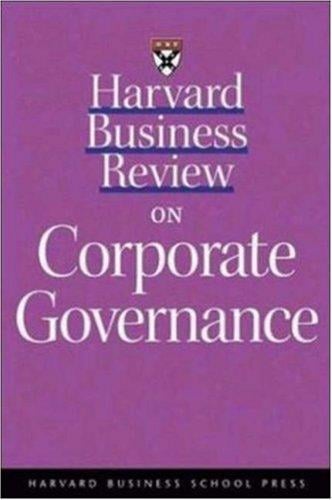 Harvard business review on corporate strategy