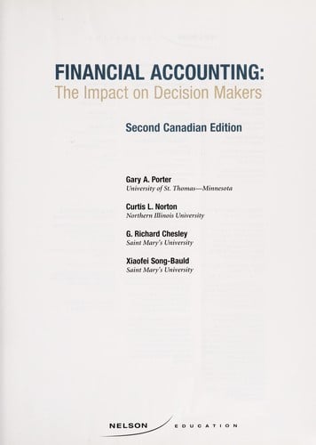 Financial accounting