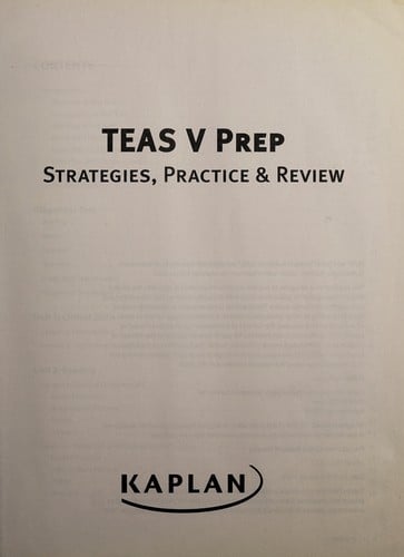 Kaplan TEAS V Prep: Strategies, Practice & Review