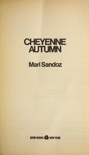 Cheyenne autumn