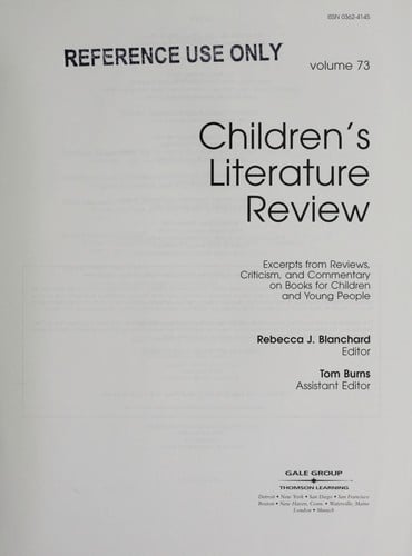 Children's literature review. [electronic resource]