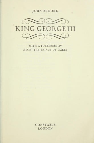 King George III