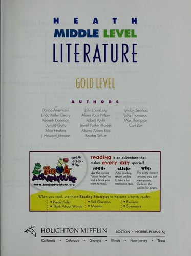 Heath middle level literature