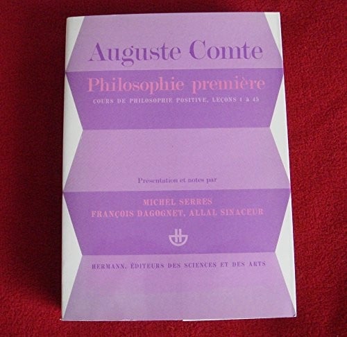 Cours de philosophie positive