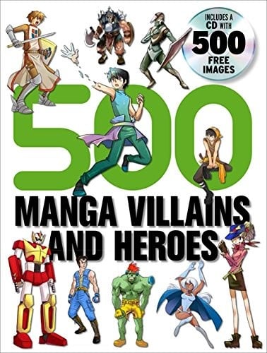 500 Manga Villains and Heroes