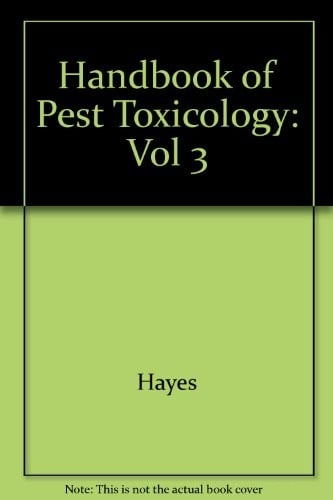 Handbook of pesticide toxicology