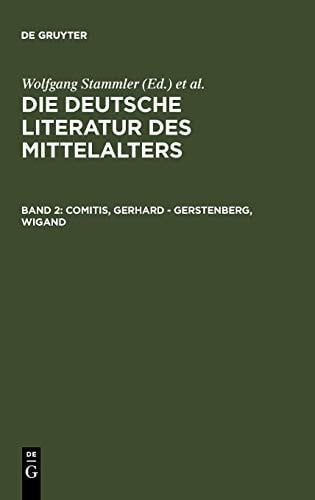 Comitis, Gerhard - Gerstenberg, Wigand (German Edition)