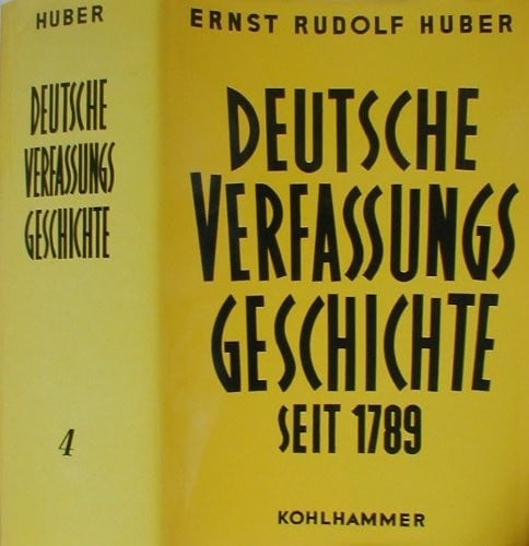 Deutsche Verfassungsgeschichte seit 1789. Band 4. Struktur und Krisen des Kaiserreichs