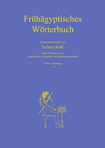 Frühägyptisches Wörterbuch