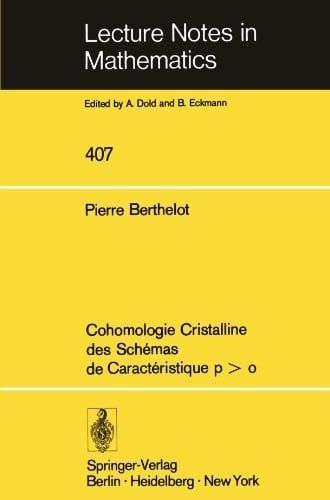 Cohomologie cristalline des schémas de caractéristique p [greater than] o