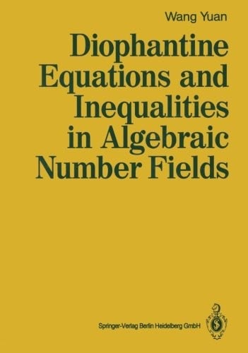 Diophantine Equations and Inequalities in Algebraic Number Fields