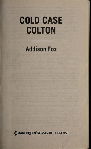 Cold case Colton