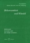 Beharrsamkeit und Wandel: Festschrift für Herbert Tatzreiter zum 60. Geburtstag (German Edition)