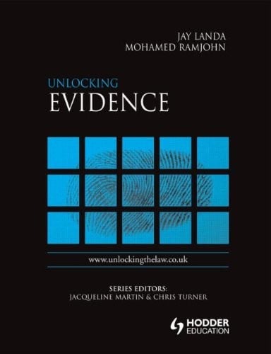 Unlocking Evidence (Unlocking the Law)