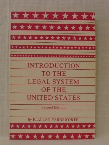 An introduction to the legal system of the United States