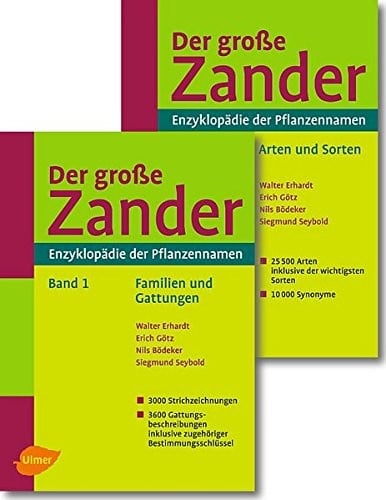 Der große Zander. Enzyklopädie der Pflanzennamen