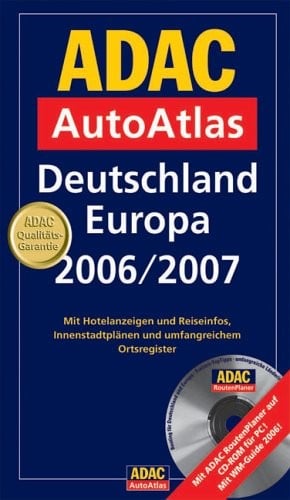 ADAC AutoAtlas Deutschland / Europa 2006/2007.