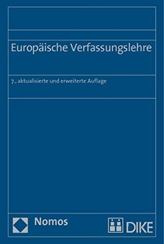 Europäische Verfassungslehre (German Edition)